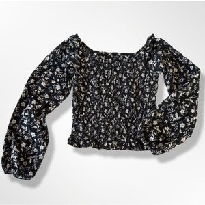 Girls Old Navy Floral Blouse